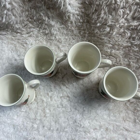 Citation Cades Cove Collection set of 4 Porcelain Mugs - Picture 6 of 9